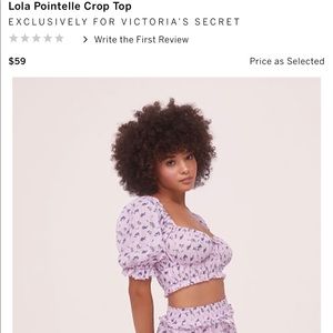 Victoria’s Secret Love & Lemons set